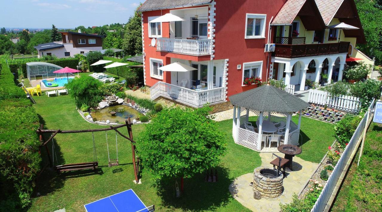 Papp Apartmanház Apartman Vonyarcvashegy Kültér fotó